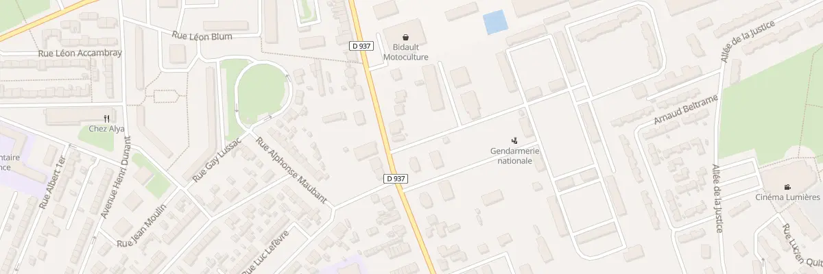Plan du 70 Rue André Ternynck à Chauny