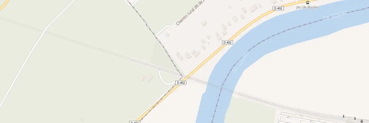 Plan du 19 Quai de Marne à Nanteuil-sur-Marne