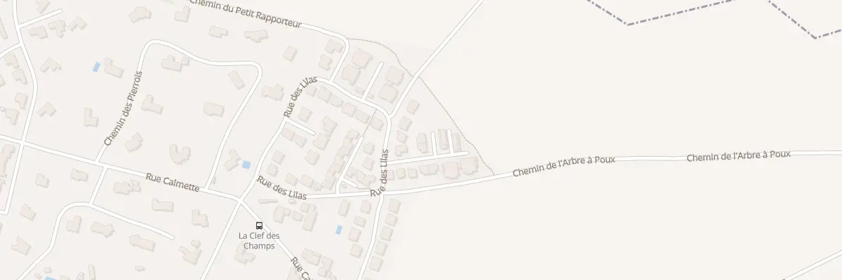 Plan du 3 All des Chèvrefeuilles à Gruson