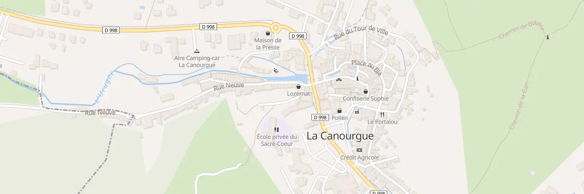 Plan du 5373 Che St Amans à La Canourgue