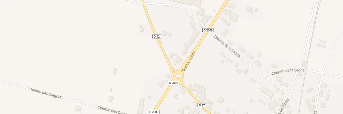 Plan du 2 Rue du Creux du Loup à Saulzet