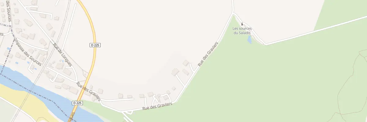 Plan du 11 Rue des Graviers aux Martres-de-Veyre