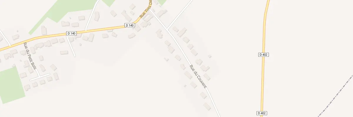 Plan du 12 Rue du Couvent à Abancourt