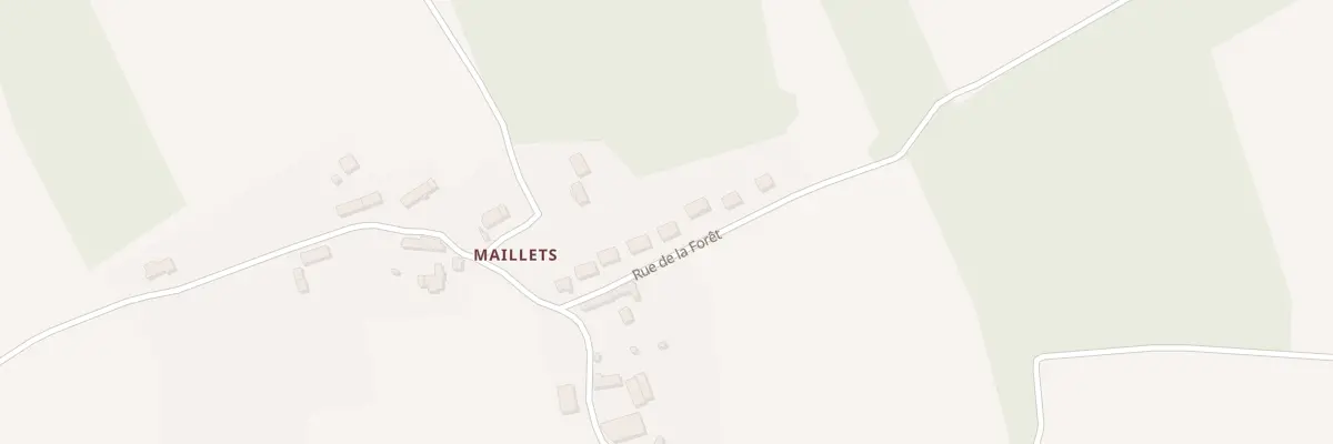 Plan du 7 Rue de la Foret à Bussy-le-Repos
