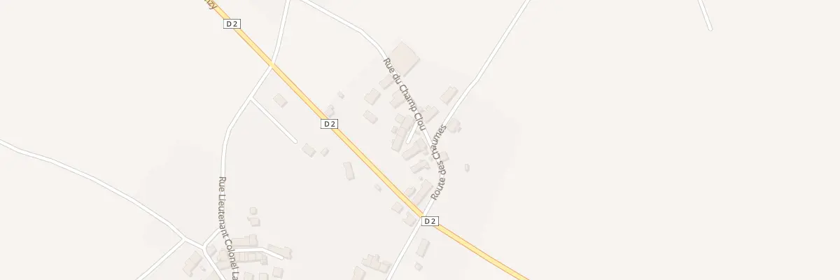 Plan du 7 Rte des Chaumes à Châteauneuf-Val-de-Bargis