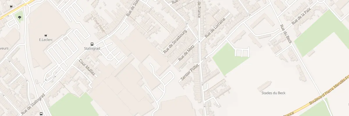 Plan du 24 Rue de Metz à Wattrelos
