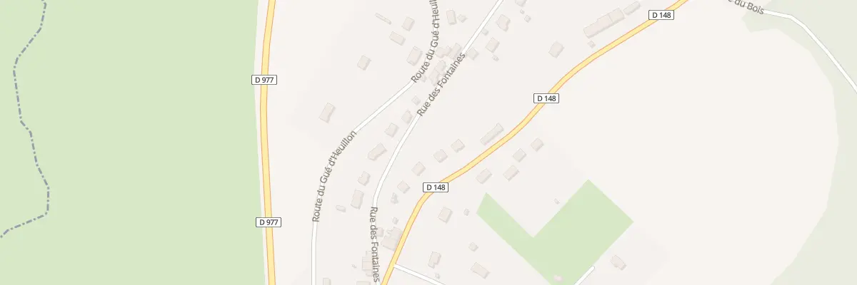 Plan du 9 Rte de Nevers à Saint-Martin-d’Heuille