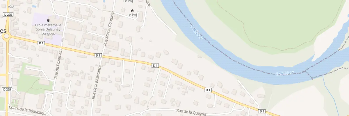 Plan du 310 Bd du Chambon à Vic-le-Comte