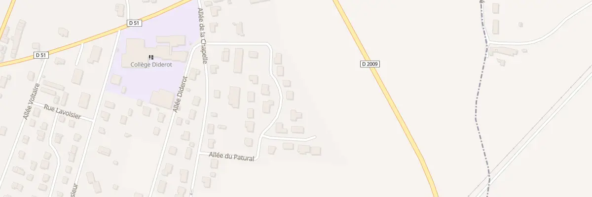 Plan du 17 All du Patural à Aigueperse