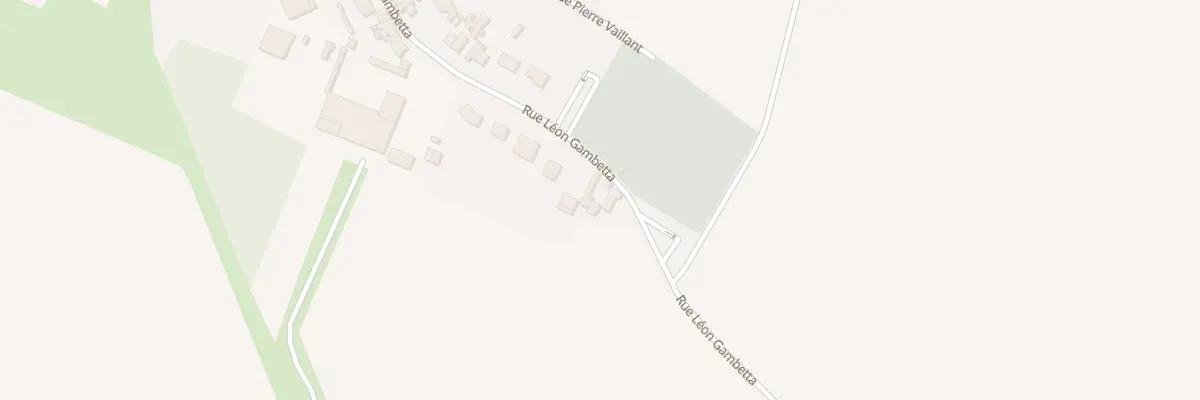 Plan du 24 Rue Leon Gambetta à Monchecourt