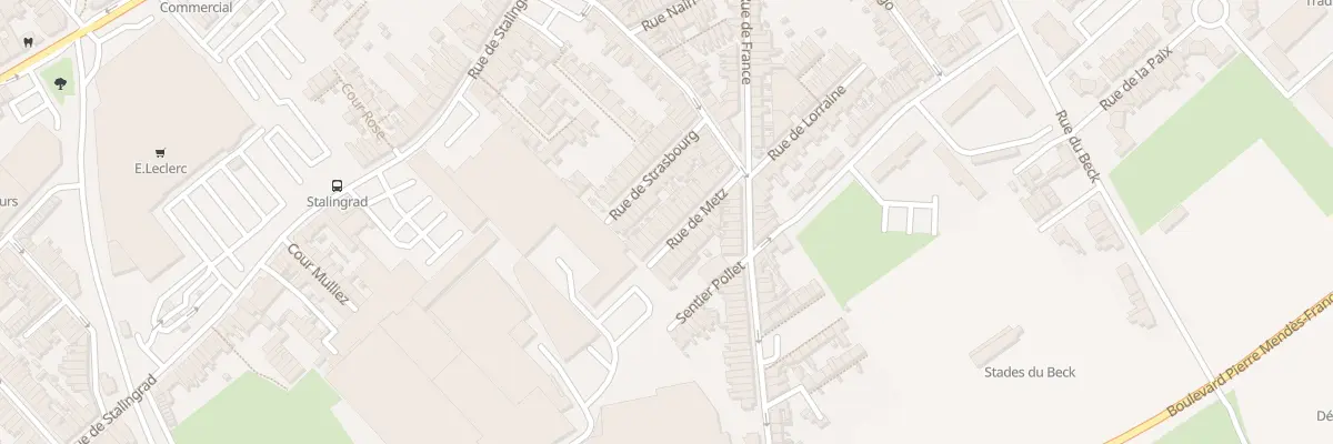 Plan du 18 Rue de Metz à Wattrelos