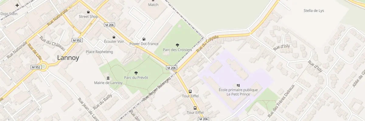 Plan du 118 Rue du Colisée à Lys-lez-Lannoy