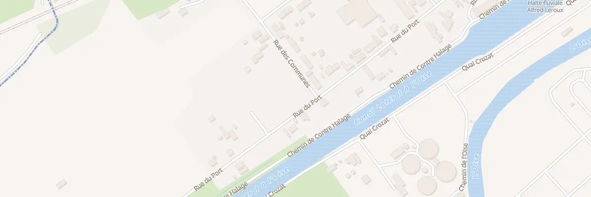 Plan du 28 Rue des Communes à Chauny