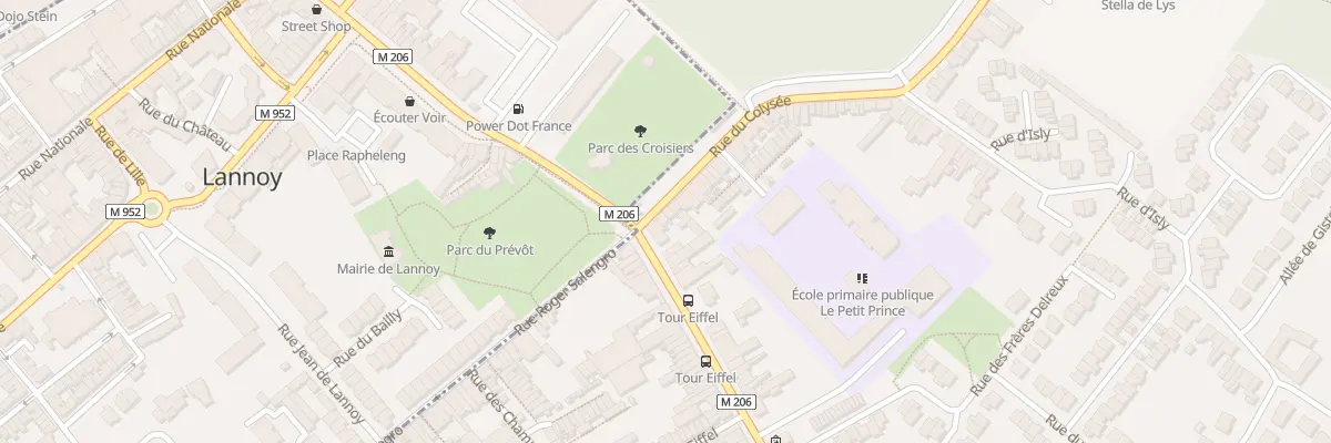 Plan du 159 Rue du Colisée à Lys-lez-Lannoy