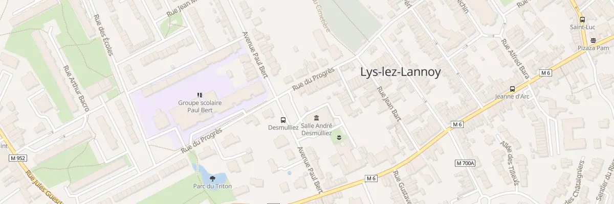 Plan du 49 Rue du Progrès à Lys-lez-Lannoy