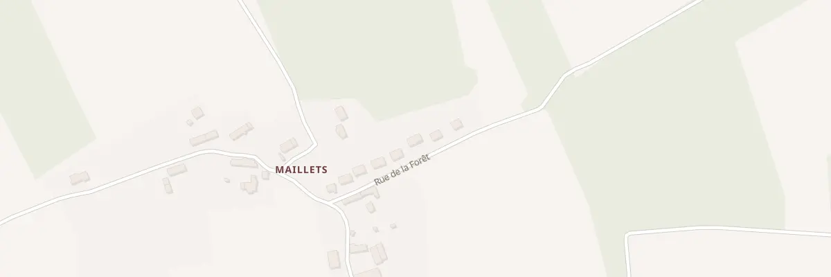 Plan du 9 Rue de la Foret à Bussy-le-Repos