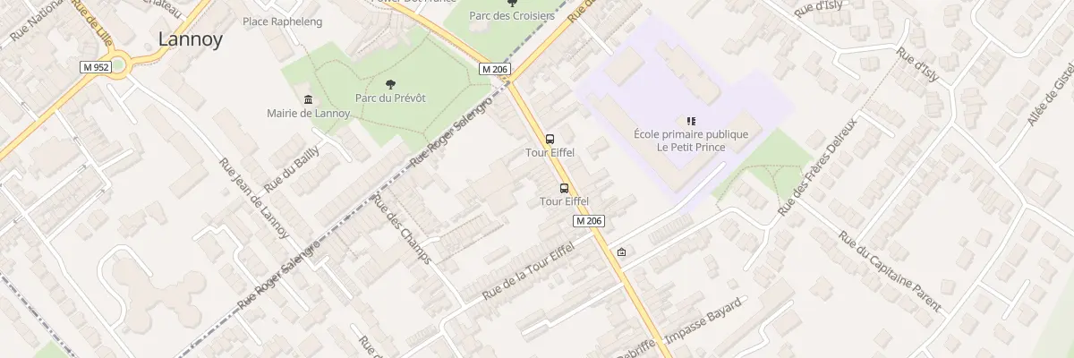 Plan du 16 Rue Gal Leclerc à Lys-lez-Lannoy