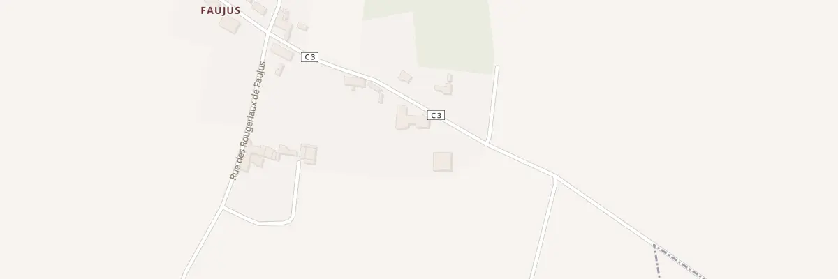 Plan du 12 Rue de Faujus à Chevru