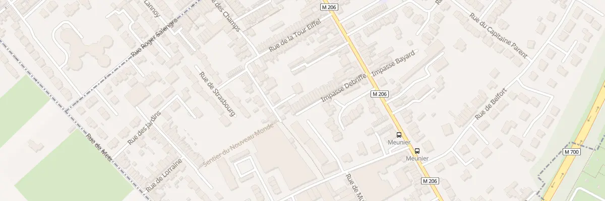 Plan du 14 Imp Debriffe Rue Gal Leclerc à Lys-lez-Lannoy