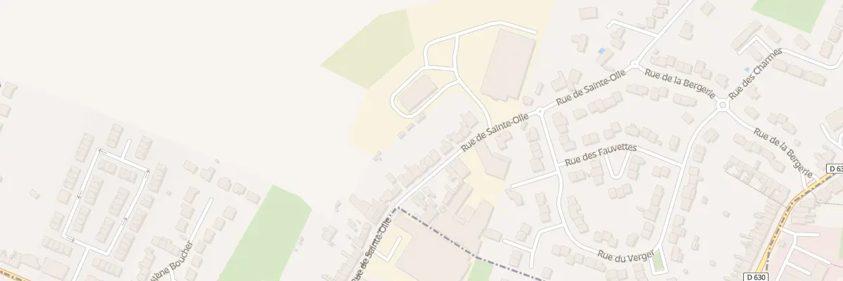 Plan du 59 Rue de Sainte-olle à Neuville-Saint-Rémy