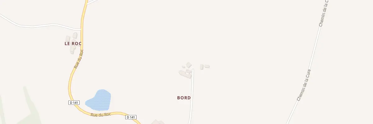 Plan du 5060 Bord à Cesset