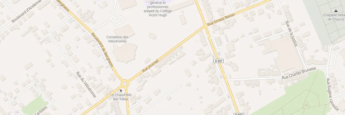 Plan du 9 Rue Journel à Chauny