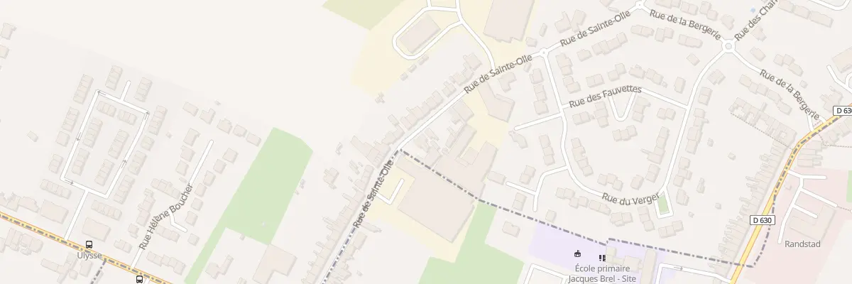 Plan du 138 Rue de Sainte-olle à Neuville-Saint-Rémy