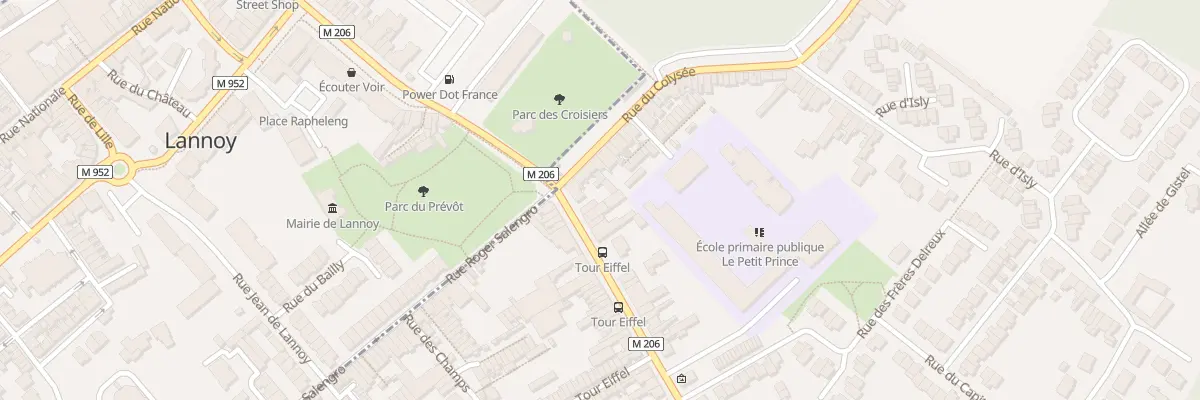 Plan du 1B Rue Gal Leclerc à Lys-lez-Lannoy
