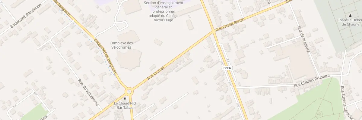 Plan du 5 Rue Journel à Chauny