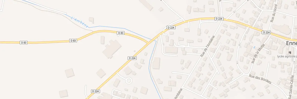 Plan du 31 Rte de Riom à Ennezat
