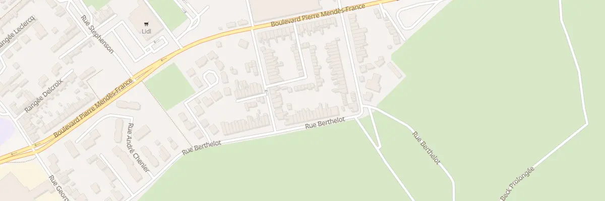 Plan du 103 Rue Berthelot à Wattrelos