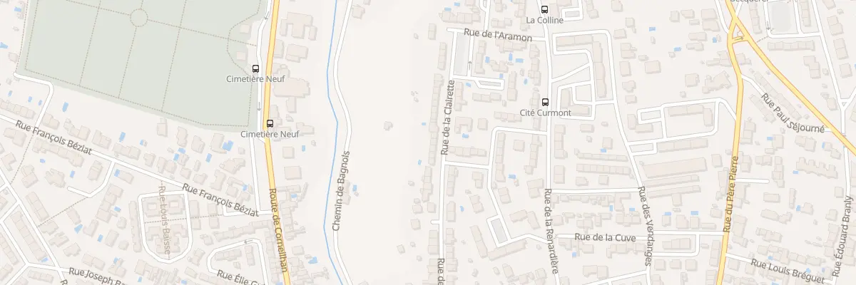 Plan du 45 Rue de la Clairette à Béziers