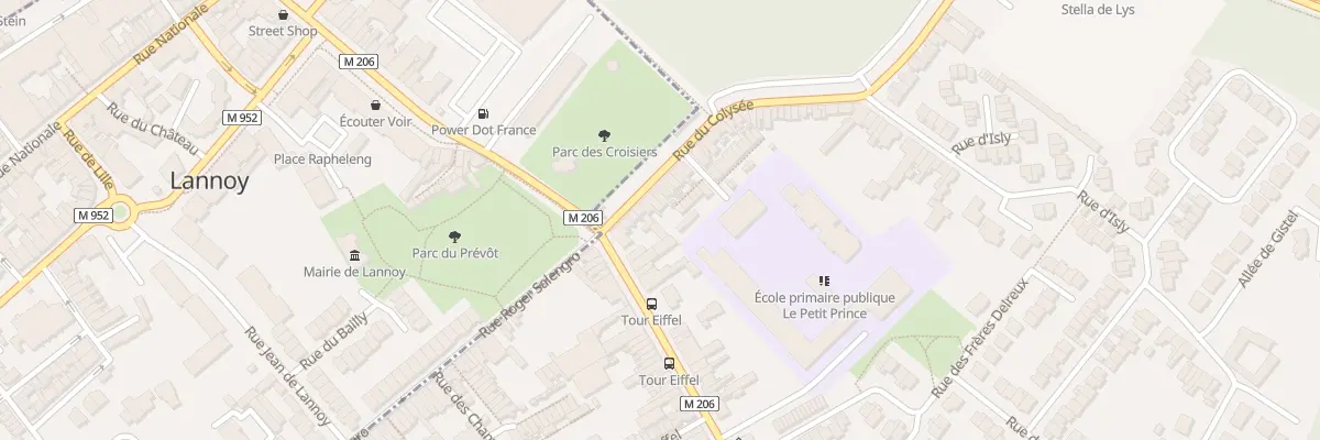 Plan du 153 Rue du Colisée à Lys-lez-Lannoy