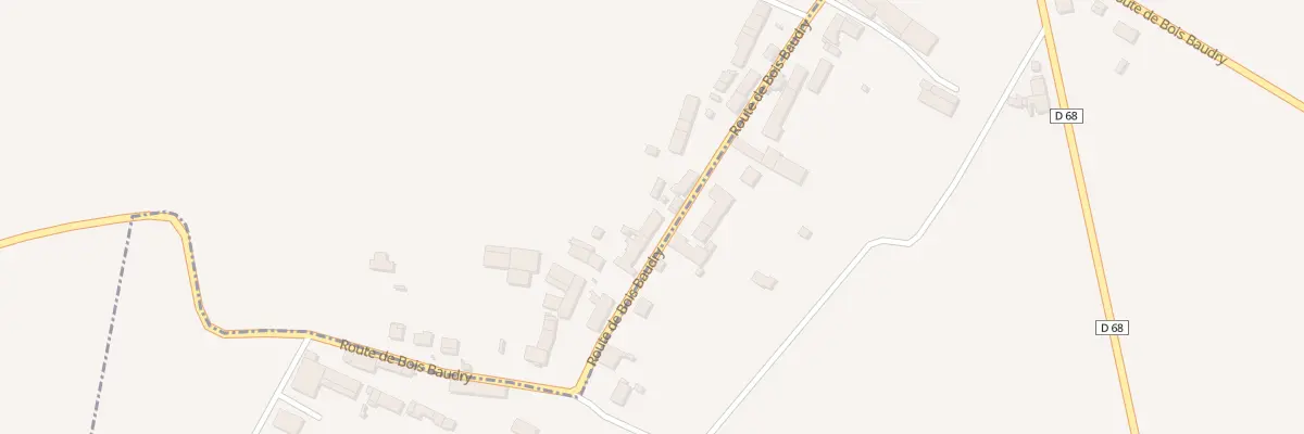 Plan du 21 Bois Baudry à Doue