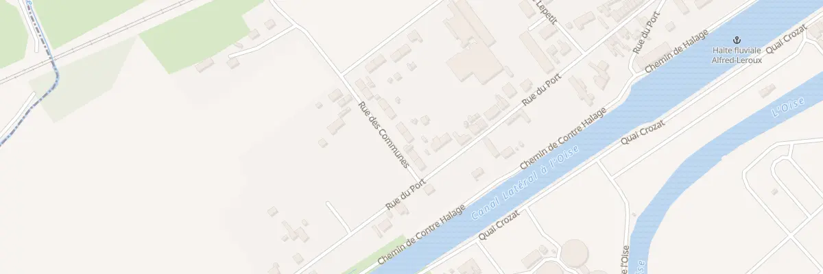 Plan du 11 Rue des Communes à Chauny