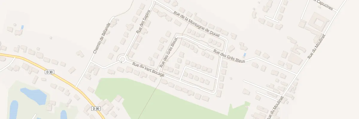 Plan du 100 Rue de la Haute Plaine à Coutiches