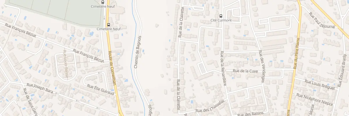 Plan du 29 Rue de la Clairette à Béziers