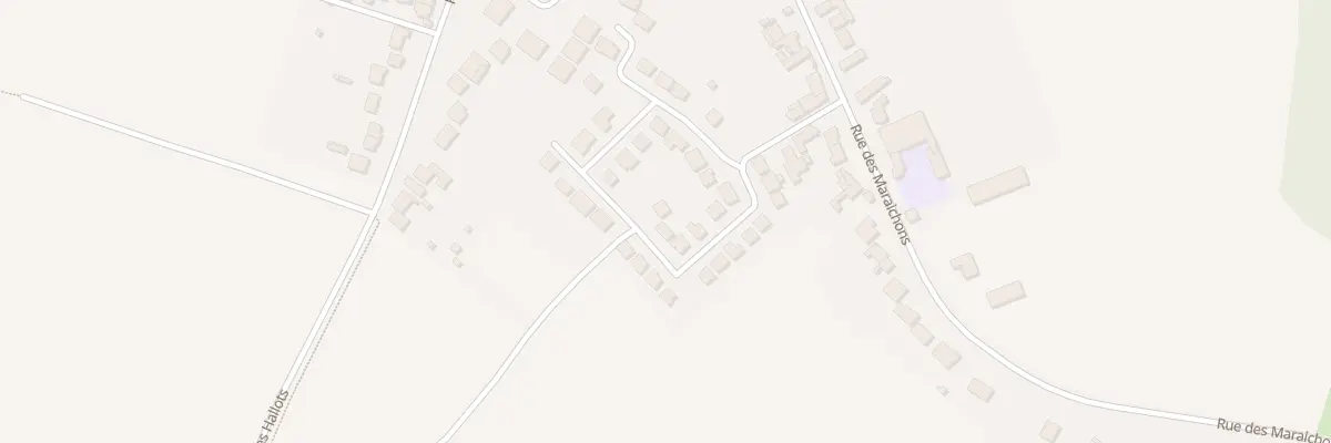 Plan du 16 Rue du Calvaire à Écaillon