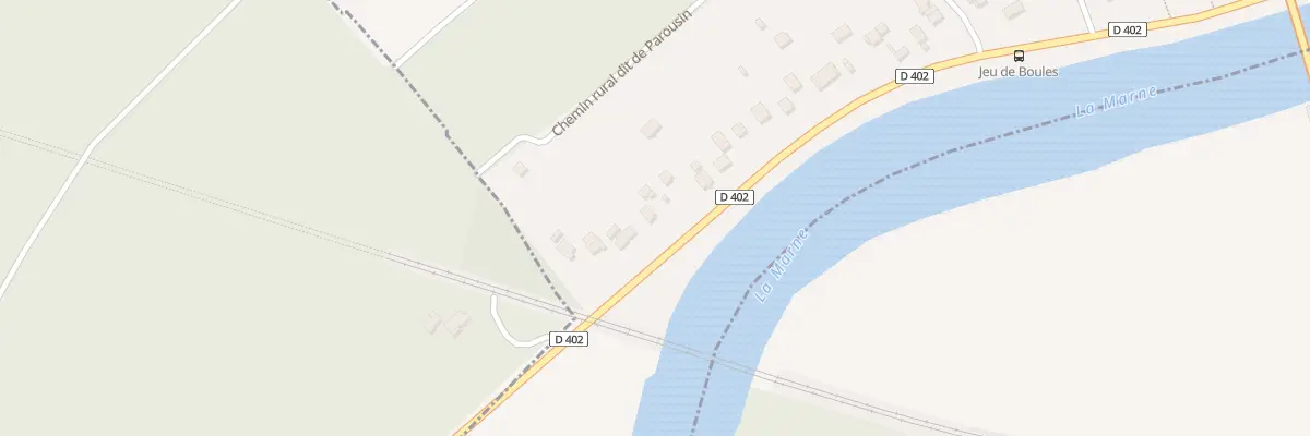 Plan du 16 Quai de Marne à Nanteuil-sur-Marne