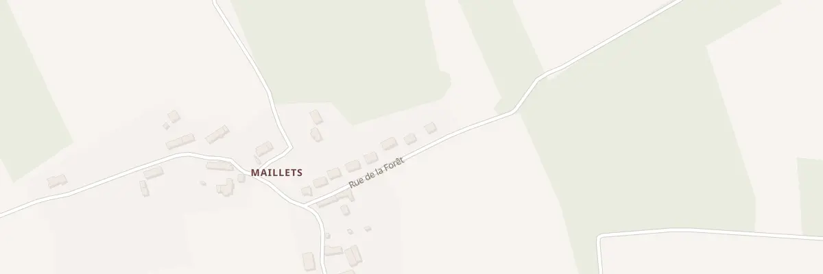 Plan du 11 Rue de la Foret à Bussy-le-Repos