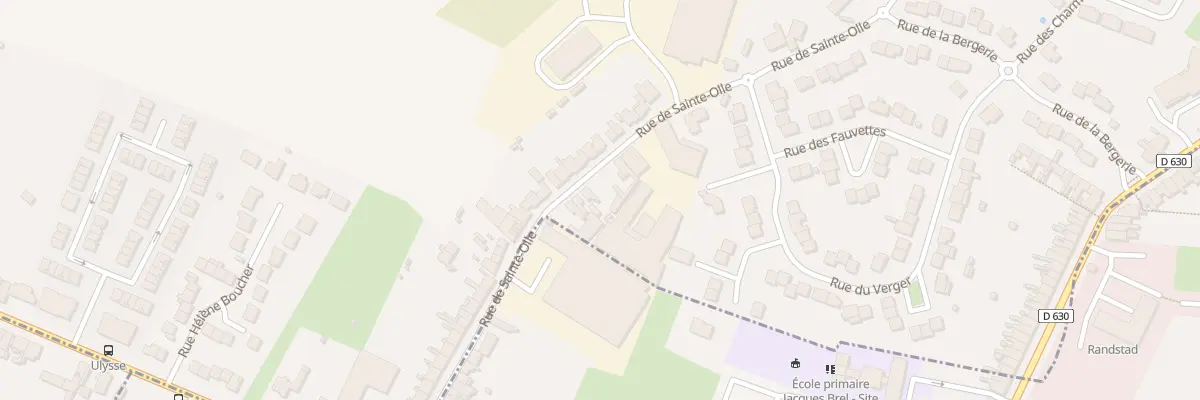 Plan du 136 Rue de Sainte-olle à Neuville-Saint-Rémy