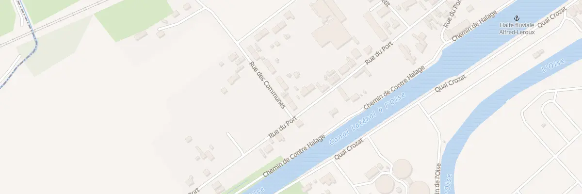 Plan du 13 Rue des Communes à Chauny