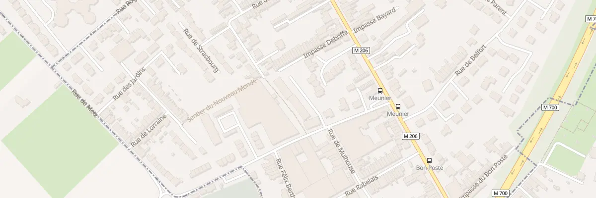 Plan du 8 Rue du Meunier à Lys-lez-Lannoy