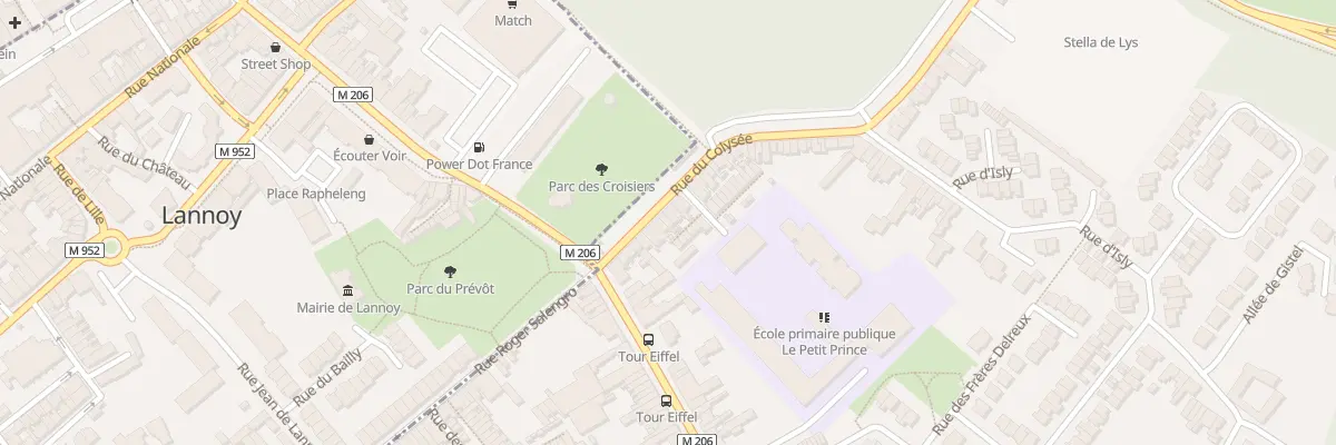 Plan du 145 Rue du Colisée à Lys-lez-Lannoy