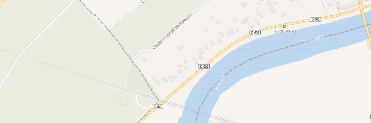 Plan du 15 Quai de Marne à Nanteuil-sur-Marne
