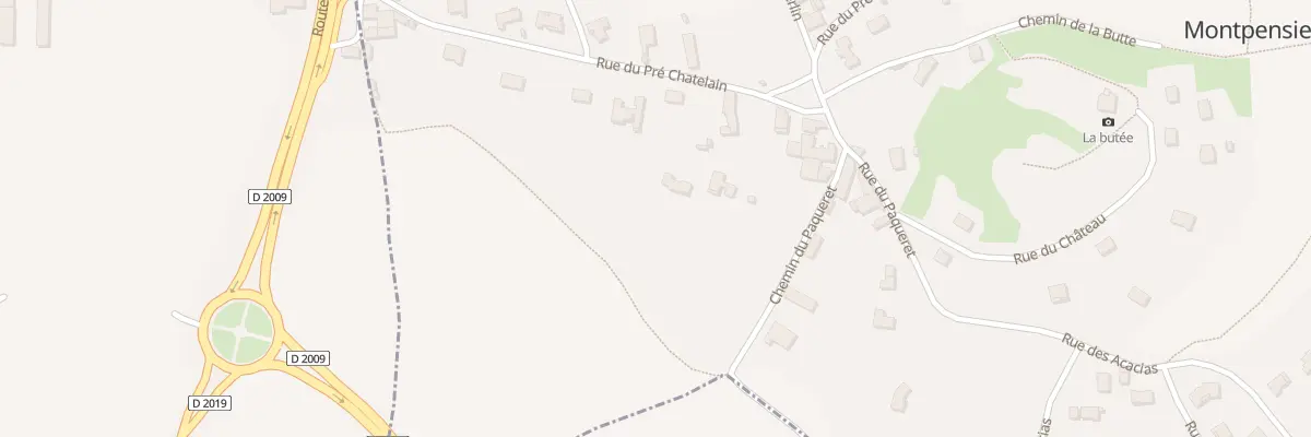 Plan du 15 Rue du Pré Chatelain à Montpensier