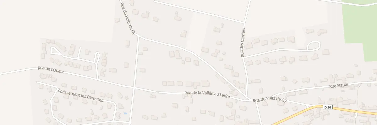 Plan du 7B Rue du Puits de Gy à Nailly