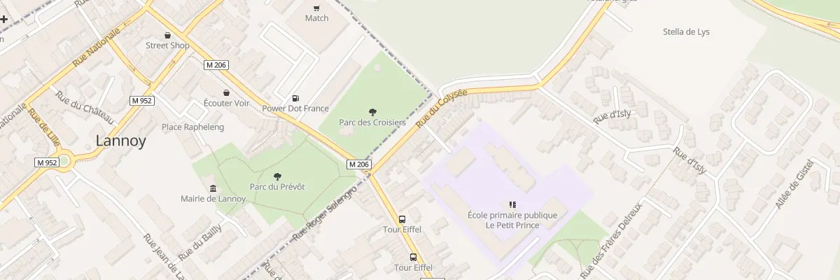 Plan du 141 Rue du Colisée à Lys-lez-Lannoy