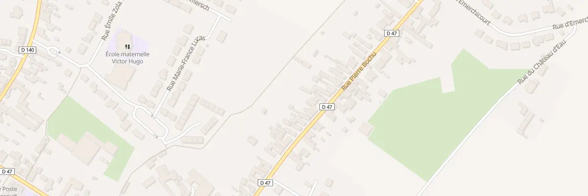 Plan du 81 Rue Pierre Bochu à Monchecourt