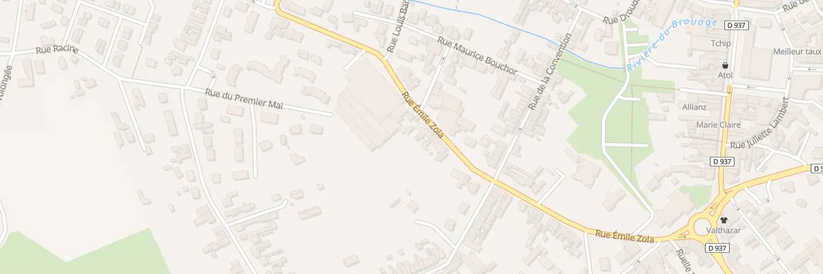 Plan du 51 Rue Emile Zola à Chauny